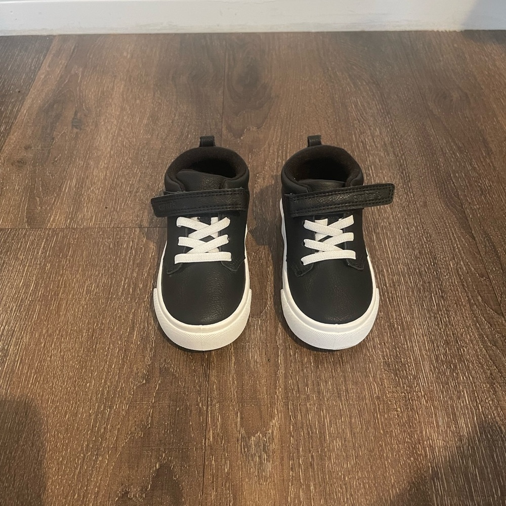 Carter's Black and White Kids Sneakers